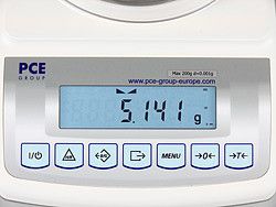Balance de laboratoire, capacité 2,1 kg, affichage en différentes unités de pesage - PCE-BT 2000 - PCE INSTRUMENTS_2