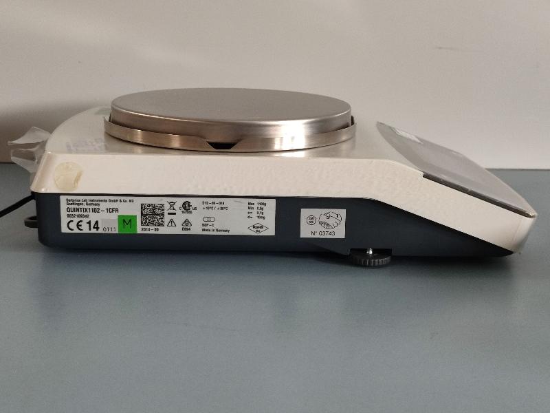 Balance de précision SARTORIUS QUINTIX 1102 1CFR  1100g / 0,01g_2