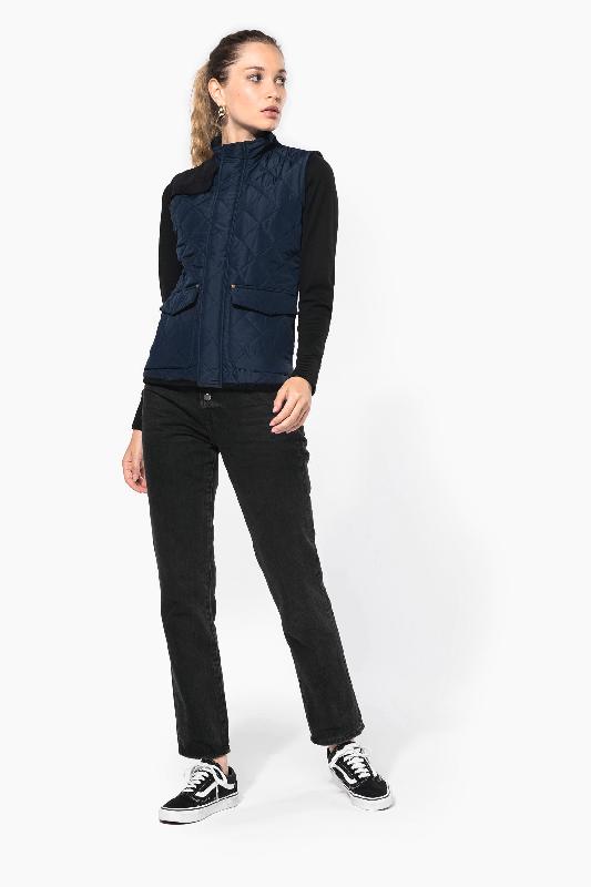 Bodywarmer matelassé femme - Réf: K6125 - Kariban - Polyester pongé et taffetas_2