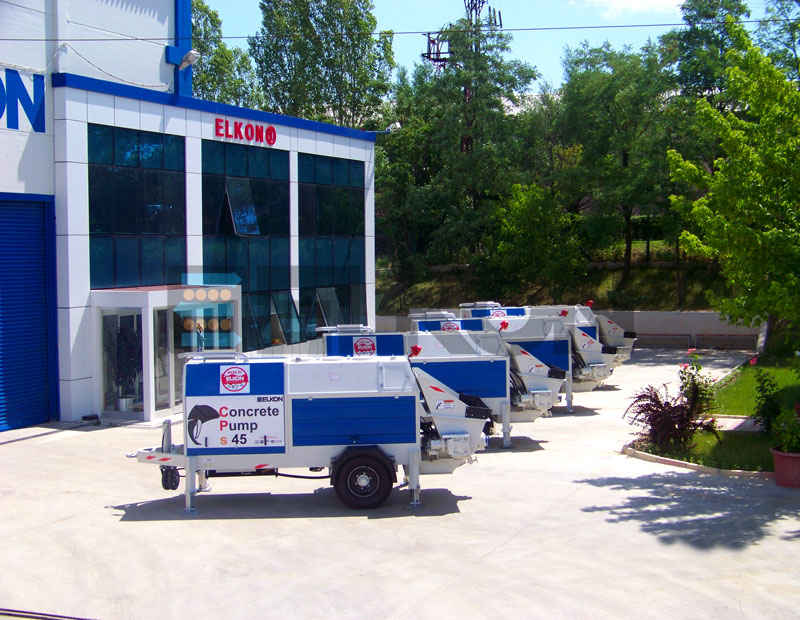 Elkopomp 45 - Pompes à béton stationnaire - 320 bar - 45 m3/h - Diesel 85 kW_2