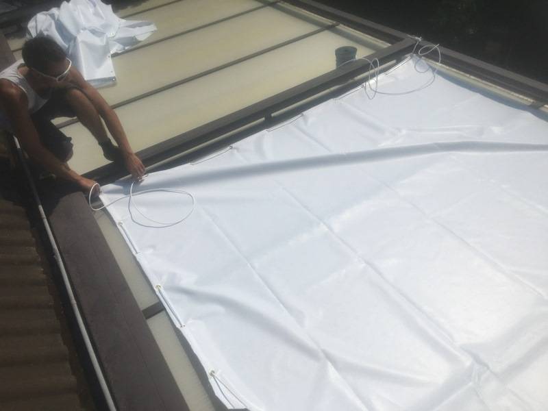 Solution de protection solaire pour réduire la chaleur dans les locaux