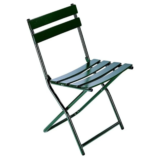 Lot de 20 chaises pliantes avec piétement en acier - Square_2