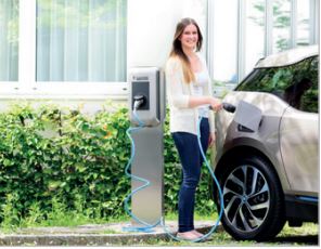 Borne de recharge murale en copropriété - BOXEO 1 - 1 point de charge 22 kW AC - Mode 3 - Intérieur/Extérieur_2