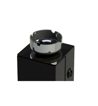 Cubopole - Famille Cendrier avec Style - Bammens - Colonne Murale de 50 cm_2