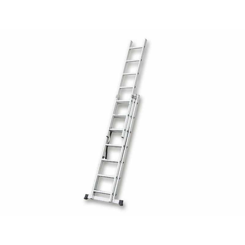 Échelle transformable 3 plans 3x7 échelons – MTF – aluminium max 4,06 m – 1zst9058_2