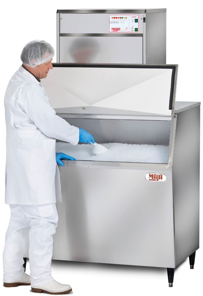 Machine à glace en grains/nuggets MAJA NAS 970 - 970 kg/24h (40 kg/1h) - sans groupe frigorifique_2