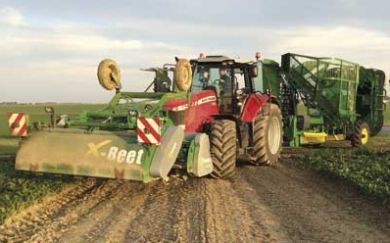 Matériel de récolte betteravière Franquet X-Beet
