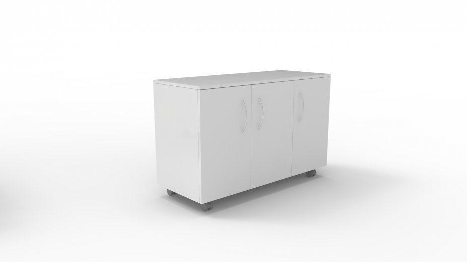 Meuble de laboratoire mobile à portes pour le rangement et le stockage des flacons, des récipients et des documents_2