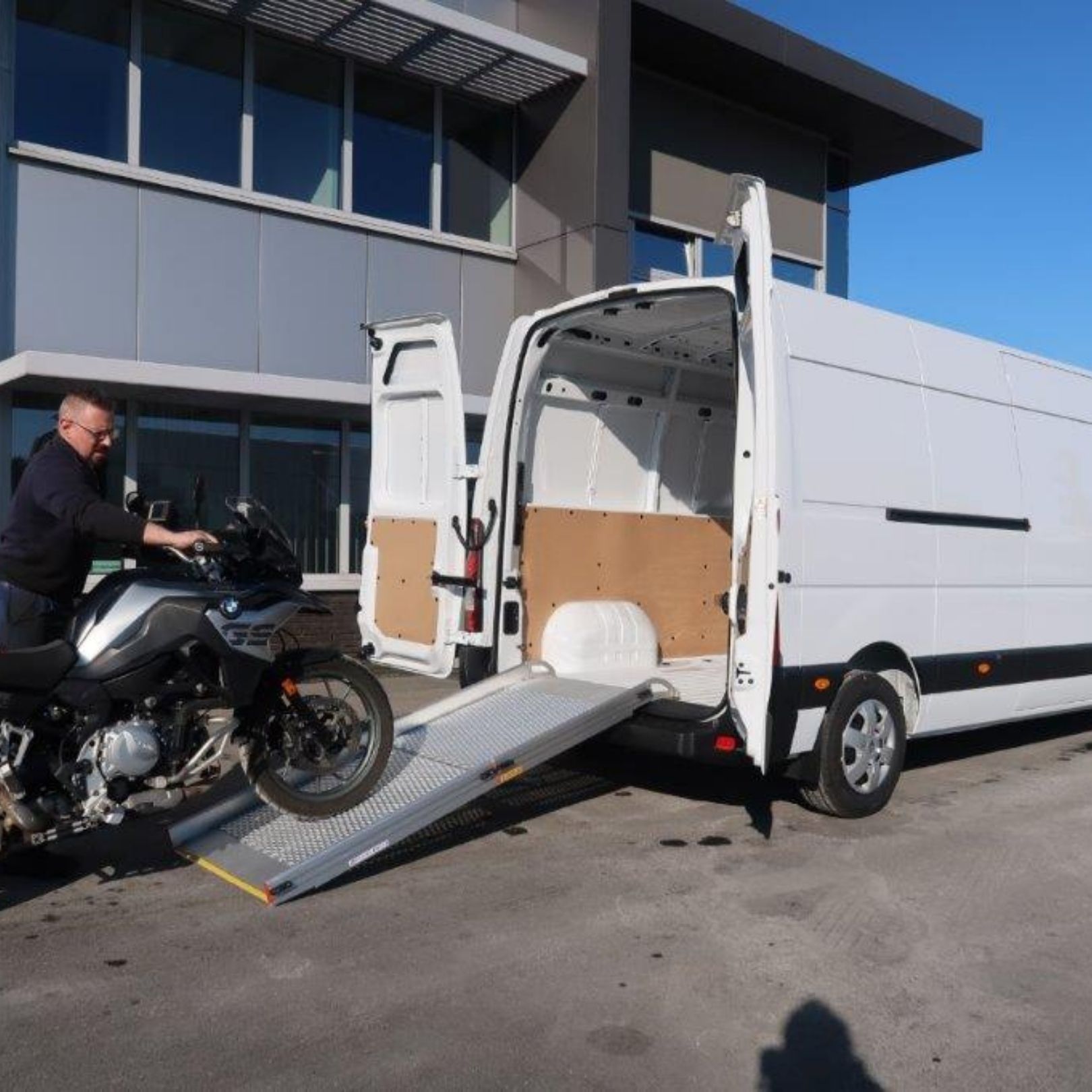 Rampe légère, amovible et portable - Sans fixation - jusqu'à 400 kg - DH-AI01 / AI02_2