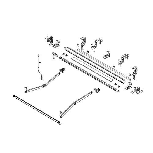 Chamonix - Store monobloc extérieur tout terrain - ASP Distribution - Options auvent, lambrequin et bras croisés_2