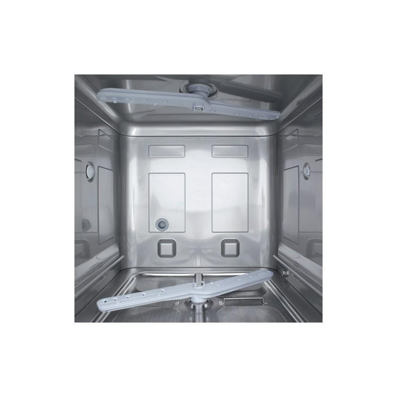 Lave-vaisselle avec Pompe de vidange incorporée Tri 400V Panier 500x500mm 7900W Gamme RIVER Elettrobar Furnotel_2