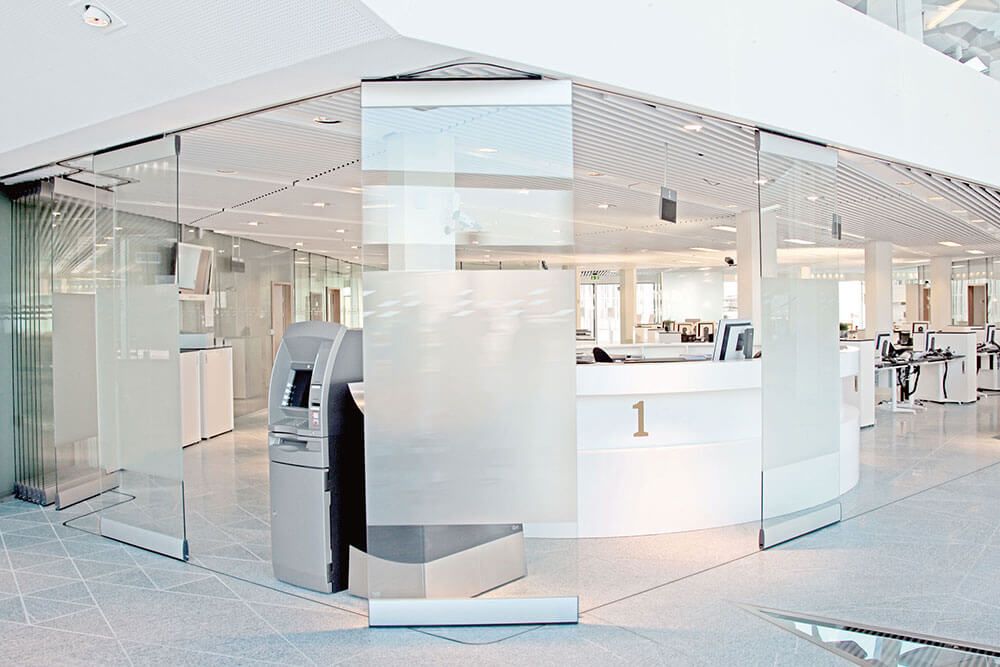 Varitrans Compactline - Cloisons mobiles en verre Dorma Hüppe - Largeurs d'élément jusqu'à 1 300 mm_2