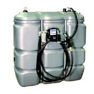 Cuve fioul Francoself 40010-1 - 1000 à 2000L PEMD grise nu - Conforme norme NF EN 13341_2