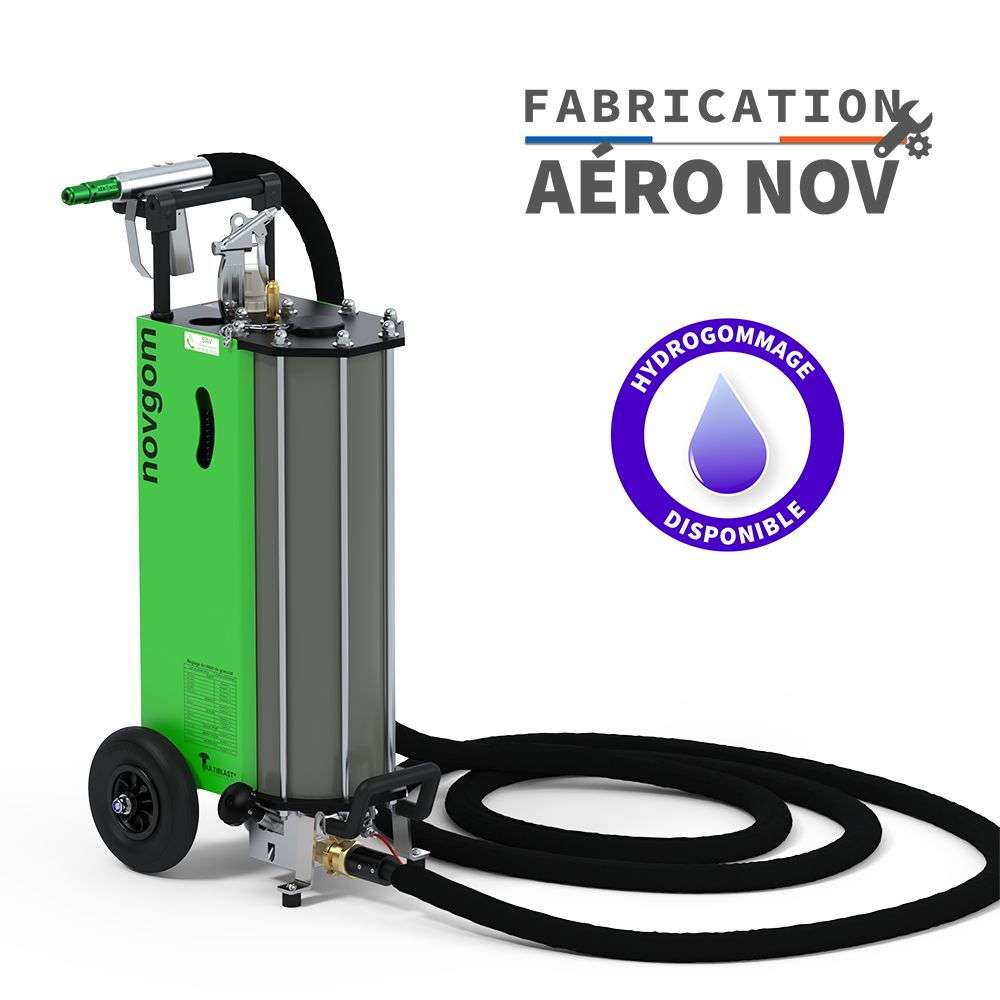Pack aérogommeuse Novgom / Compresseur MAC 3 MSP 1 300_1