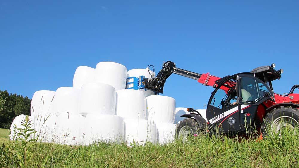 RBG - Pince pour balles rondes - Göweil - Poids : 190 kg - Diamètres de balles 1,10 à 1,60 m_2