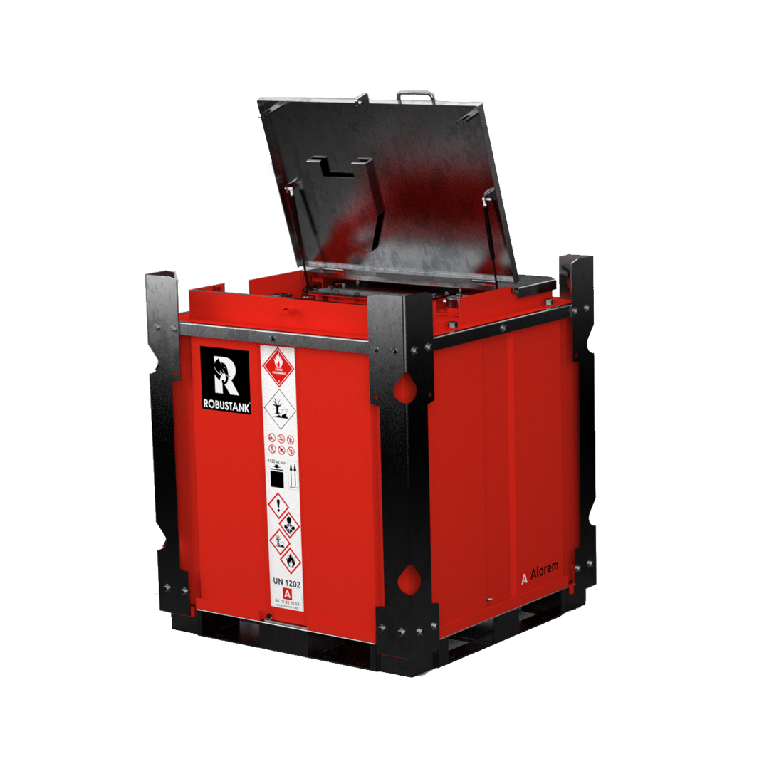 Cuve de transport de gasoil Robustank Performance - 928L à 2829L - homologuée UN/ADR - acier double paroi_2