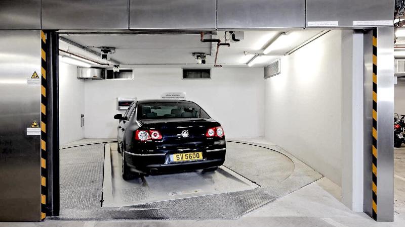 Parking Automatique avec Convoyeur Vertical et Casiers de Rangement - Parksafe 582_2