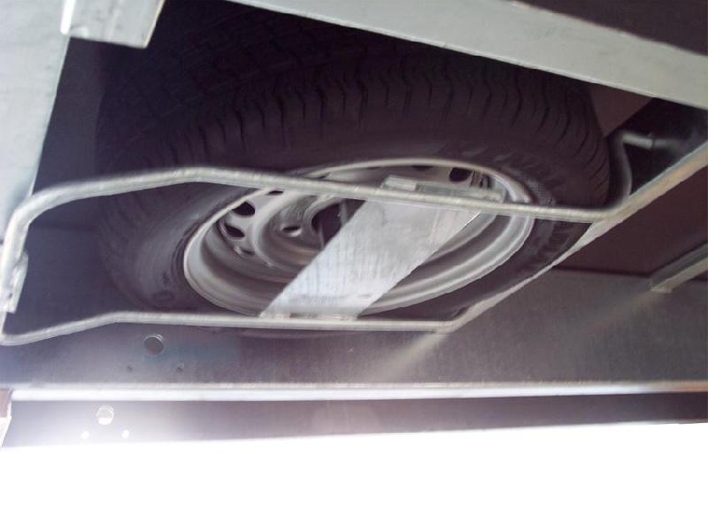 Remorque plateau roues dessous LIDER - PTAC : 3500 kg - 2 essieux freinés - 506 x 215 cm - Reference - MP 255 133 750 1_2