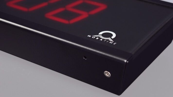 Eco-M-DC - Horloges numériques Mobatime - 57 mm pour une visibilité de 25 à 30 m - IP54_2