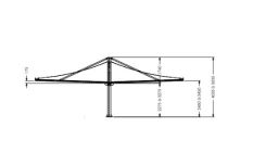 Préaux en toile - modèles de 50m², 52m² et 69m² pour école - TEMPO avec structures galvanisées_3