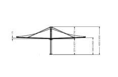 Préaux en toile - modèles de 50m², 52m² et 69m² pour école - TEMPO avec structures galvanisées_3