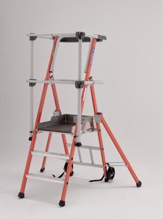 Sherpa fibre - plateforme de travail sécurisée en fibre de verre - Tubesca - hauteur d'accès jusqu'à 3,17 m_2