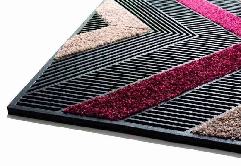 Tapis d'entrée abrité brossant - Spritz - 75x45 cm_2