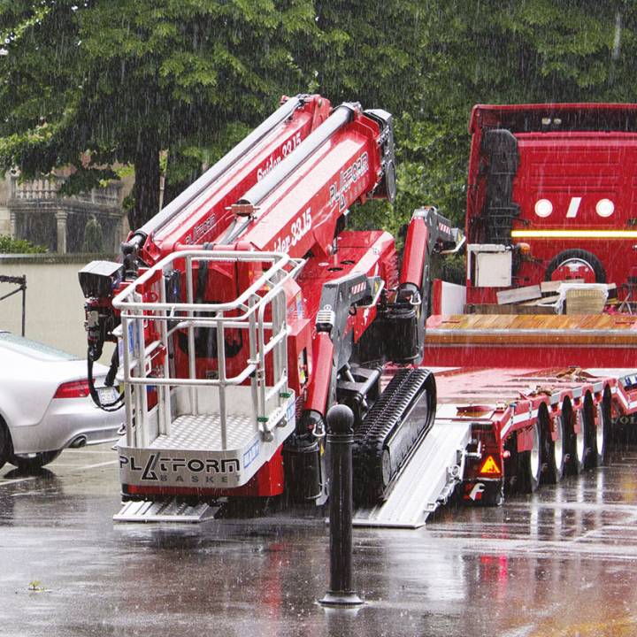 Nacelle araignée sur chenille fiable compacte et facile à manoeuvrer sans opérateur avec une hauteur de travail de 32.40m - spider 33.15/300_2