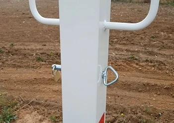 Portique universel tournant réglable 5-12 m pour parking, limitation de hauteur_2