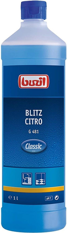 Blitz citro g481 nettoyant universel neutre sols et surfaces ph:7 buzil flacon de 1l_2