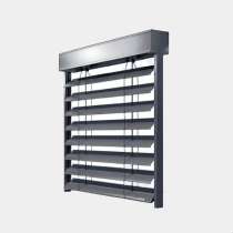 Brise soleil orientable traditionnel en aluminium - Motorisation radio - 44-363 cm x 65-500 cm - Sur mesure - Fabrication française_2