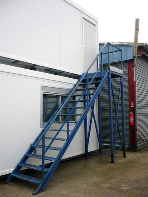 Bungalow de chantier modulaire superposable  / 6.036 x 2.436 x 2.75 m_2