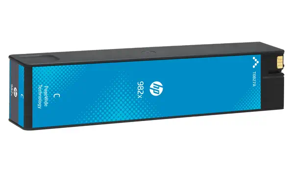 Cartouche dencre cyan PageWide HP 982X grande capacité authentique_2