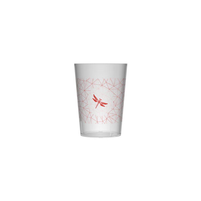 Gobelet personnalisé - Translucide - 10cl - Impression sérigraphie 1 couleur_2