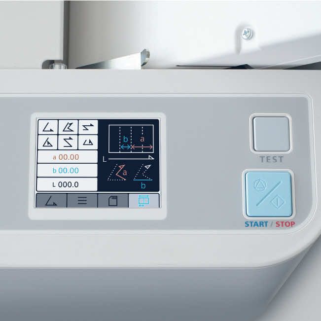 Plieuse automatique Ideal 8345 A4 - A3 - écran tactile, 6 plis standards, vitesse réglable jusqu'à 14.400 feuilles/heure_2