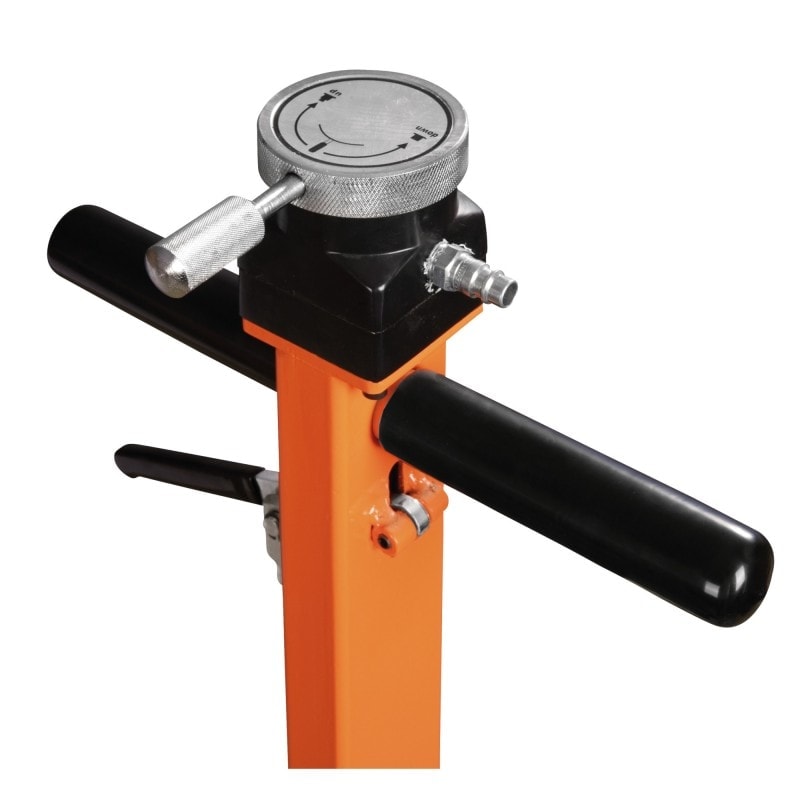 Cric hydro-pneumatique spécial poids lourds - Unicraft WWH 60000 PH - 6201112 - Capacité 20/40/60 t - Hauteur de levage 312/256/207 mm_2