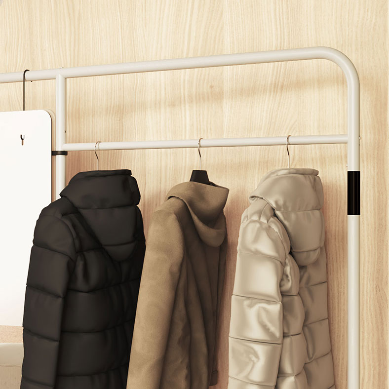 Penderie mobile avec miroir - Room-divider-hanger-solution_2
