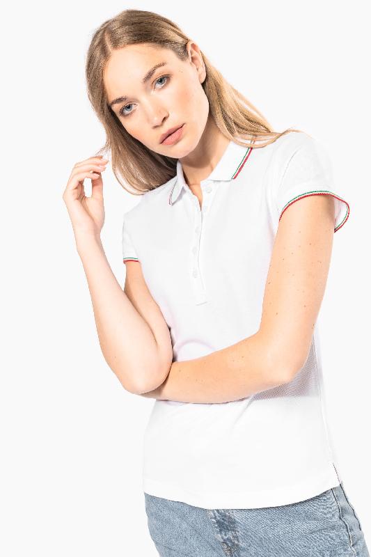 Polo manches courtes femme - Réf: K251 - 100% coton piqué - Marque Kariban - Disponible en plusieurs tailles et couleurs_2
