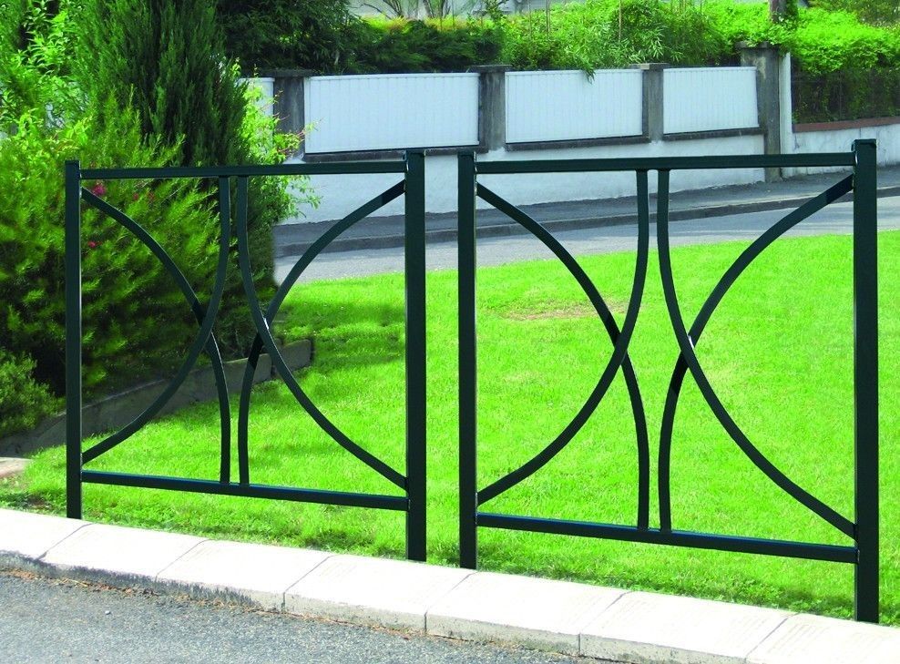 Barrière Vauban 110 - Serem - acier avec peinture époxy, longueur 110 cm, hauteur 105 cm_2