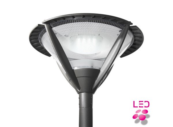 Luminaire d'éclairage public alura / led / 53 w / 4200 lm / en aluminium / hauteur conseillée 5 m