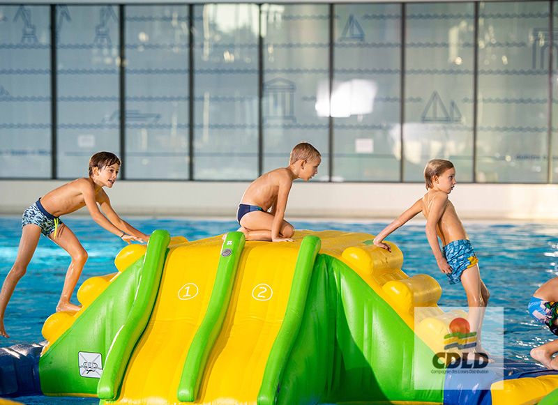 Parcours gonflable Kids Run Wibit - Collection Wibit Kids - Pour piscines et bases de loisirs_2