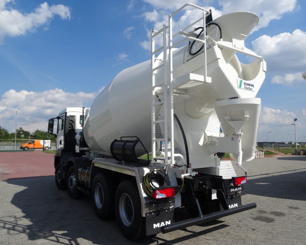 Camion toupie MAN TGS 35.360 BL Stetter 9m3 - Euro 6 - 2017 - 360ch - 8X4 - Neuf_2