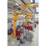 Potence sur fût VS - Abus levage - capacité 6.3 tonnes - rotation 360° - portée jusqu'à 10m_2