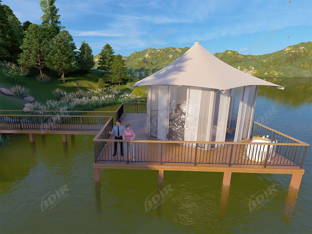 Tentes safari glamping - bdir - zone de pont : 85 mètres carrés_2