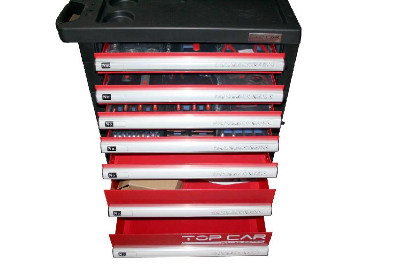 Servante d'atelier complète TOPCAR - 7 tiroirs - 383 pièces - Racing-R7T3M_2