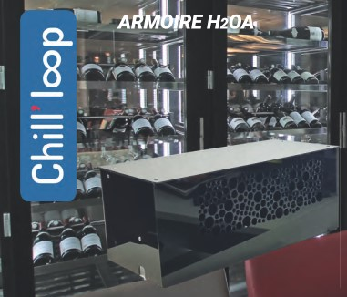 Chill'Loop Armoires H2OA - Accessoires raccordement + Pompe 2 + Liaison hydraulique/électrique 12 m - Climatiseur de cave à vin Friax_2