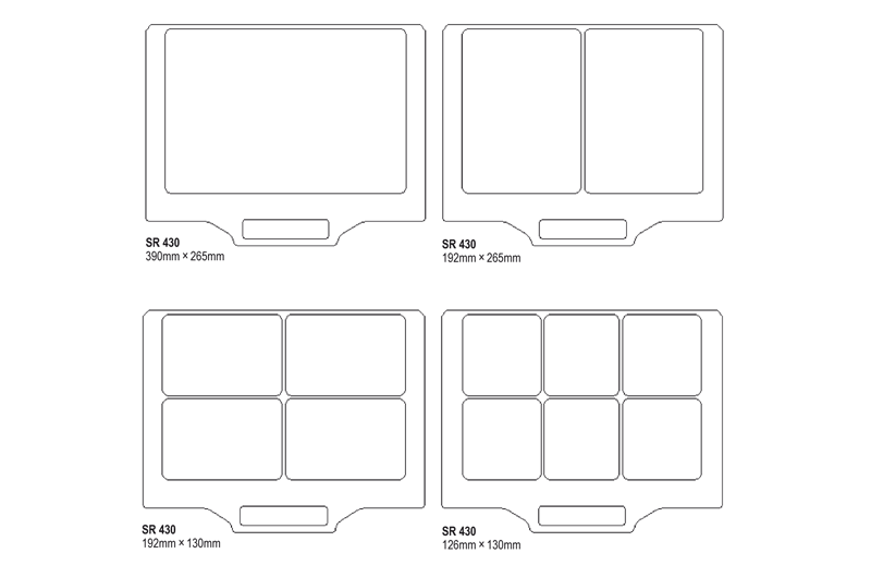 Sr 430 - Scelleuse manuelle Rotopack - operculeuse de barquettes en PP, PE, PS, PET, AL_2