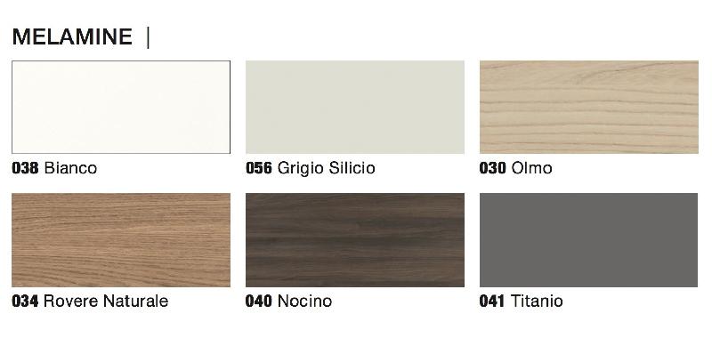 Caisson mobile 3 tiroirs Pigreco - MARTEX. - 3 tiroirs, Gris_2