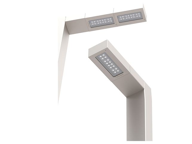 Luminaire d'éclairage public hulla / led / 105 w / 11550 lm / en aluminium / hauteur conseillée 6 m_0