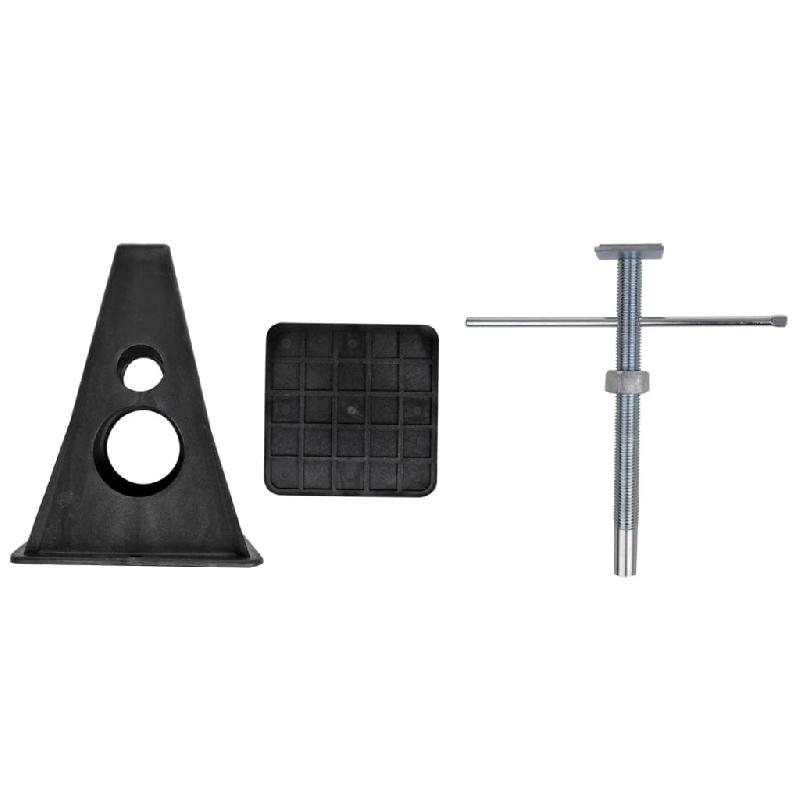 Proplus 4 pcs supports stabilisateurs 750 kg 424757_2